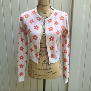 Wild Fable cardigan junior medium orange peach